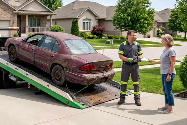 Junk Car Disposal in Indianapolis, IN