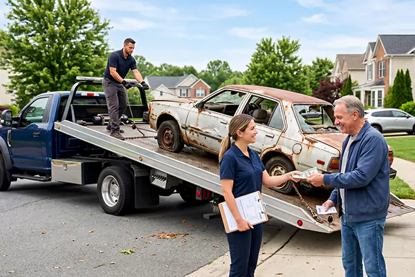Junk Car Pick Up in Indianapolis, IN