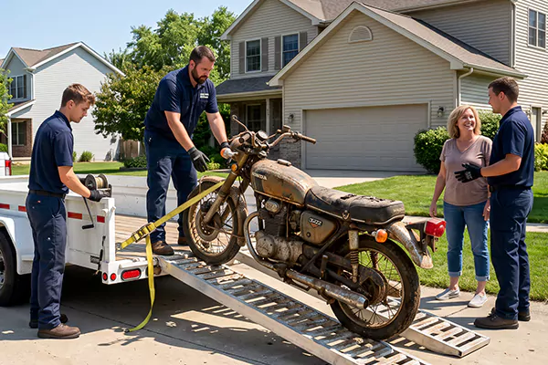 Junk Motorcycle Removal in Indianapolis, IN