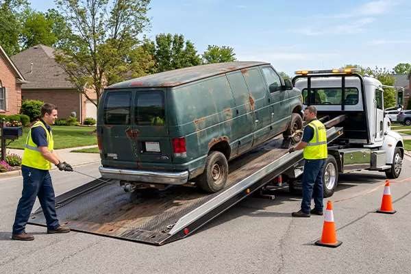 Junk Van Removal in Indianapolis, IN