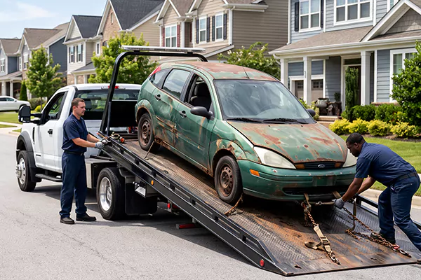 No Title Junk Car Removal in Indianapolis, IN
