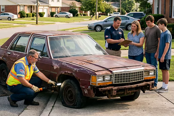 Peddle Junk Car Removal in Indianapolis, IN