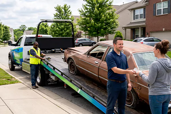 Same Day Junk Car Pick Up in Indianapolis, IN