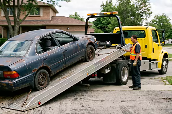 Same-Day Junk Car Removal in Indianapolis, IN
