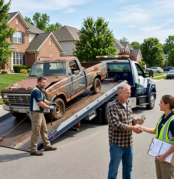 Reliable junk truck removal: your trusted scrap truck pickup service in Indianapolis, IN