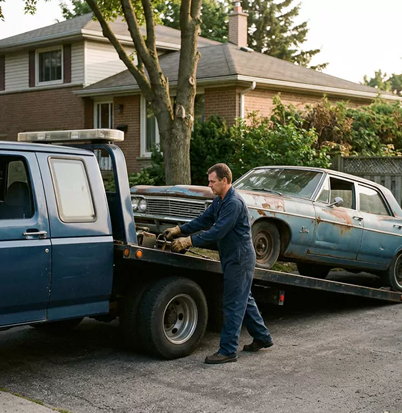 Trusted old car removal service in Indianapolis, IN