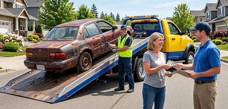 Water-Damaged Scrap Car Removal in Indianapolis