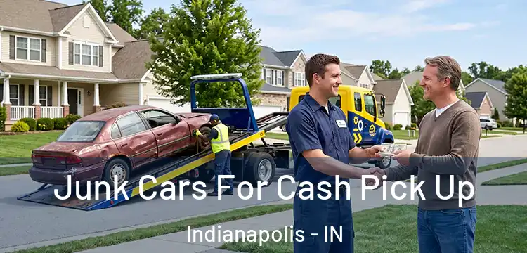 Junk Cars For Cash Pick Up Indianapolis - IN