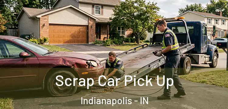 Scrap Car Pick Up Indianapolis - IN
